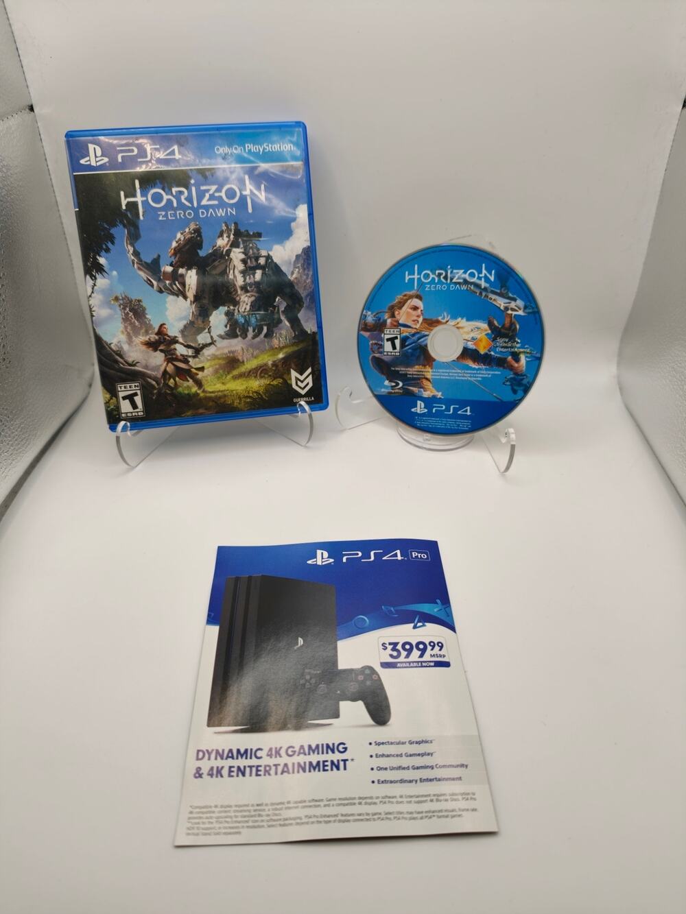 Horizon Zero Dawn (PS4) Case + Disc - Tested